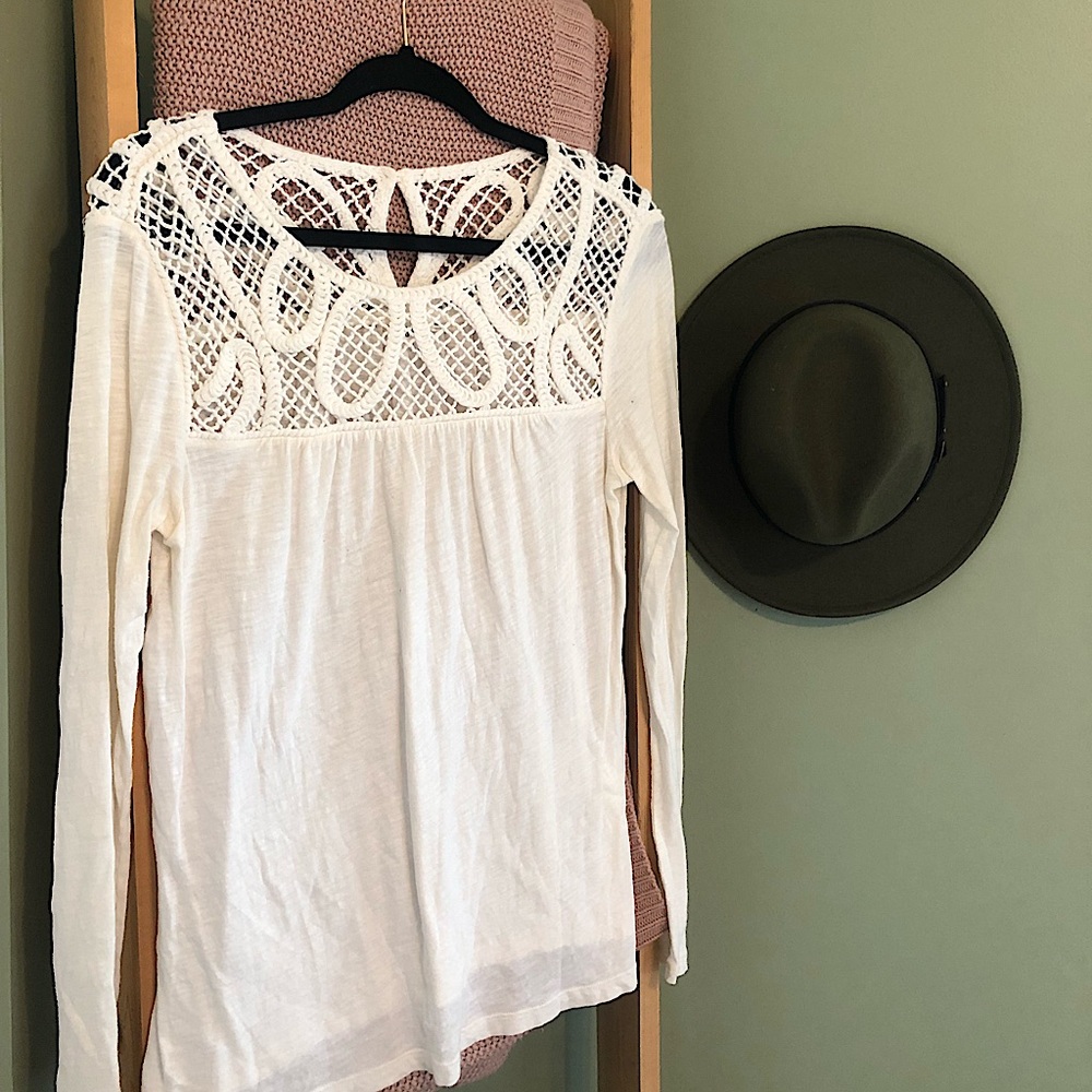 XS Gap Long Sleeve Blouse